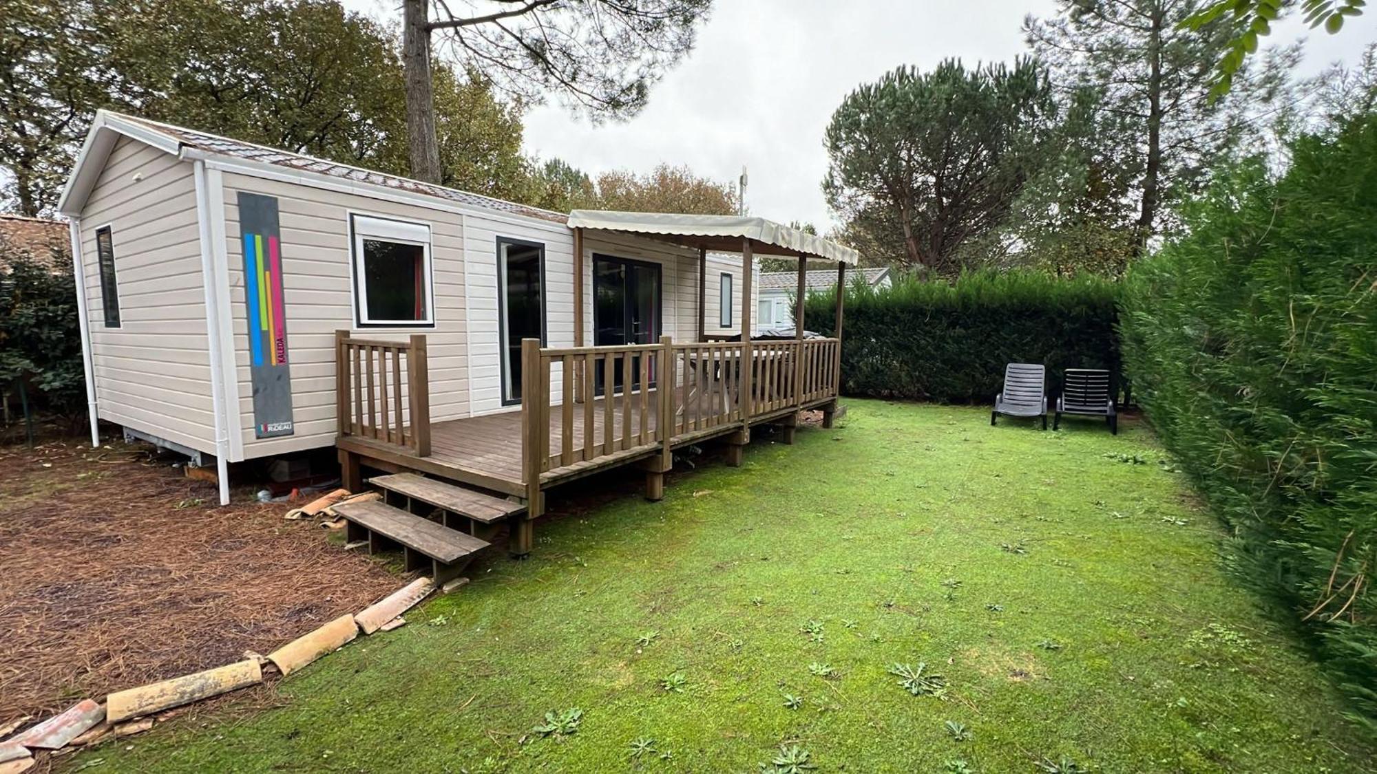 Mobil Home Amenage 2 Chambres La Teste Camping**** Exteriér fotografie